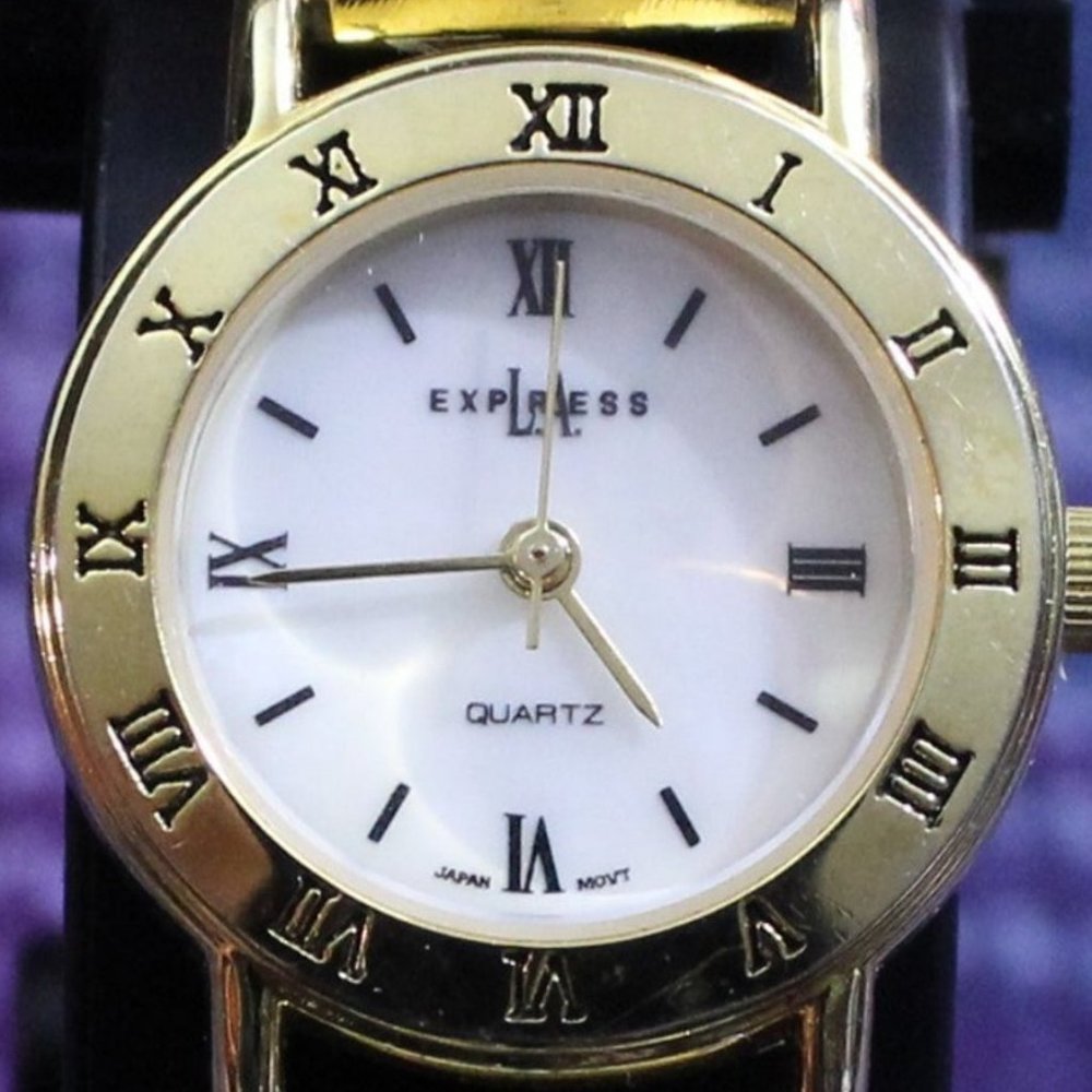 LA Express Stone Band Women's Bracelet Watch